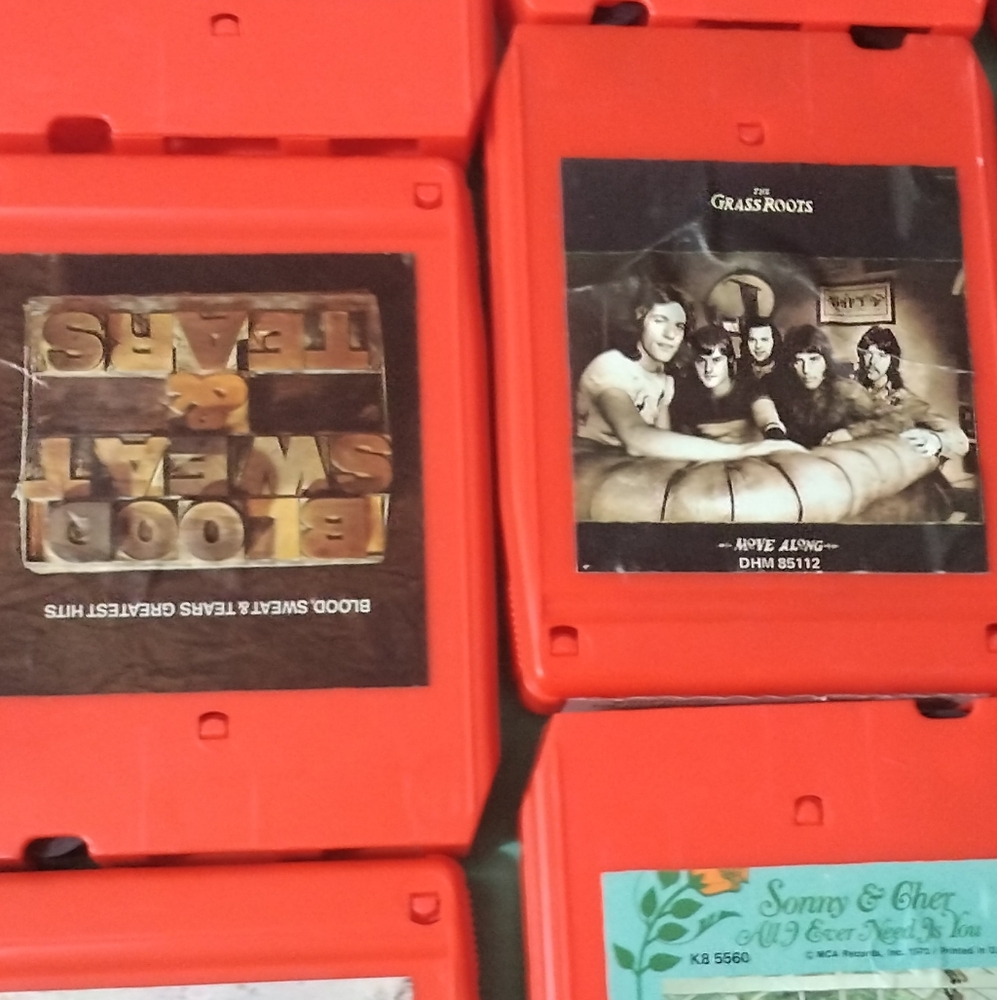 8 track collection tapes